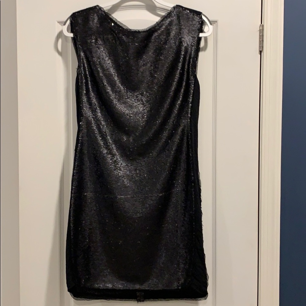 NWT! Rebecca Taylor black sequins dress